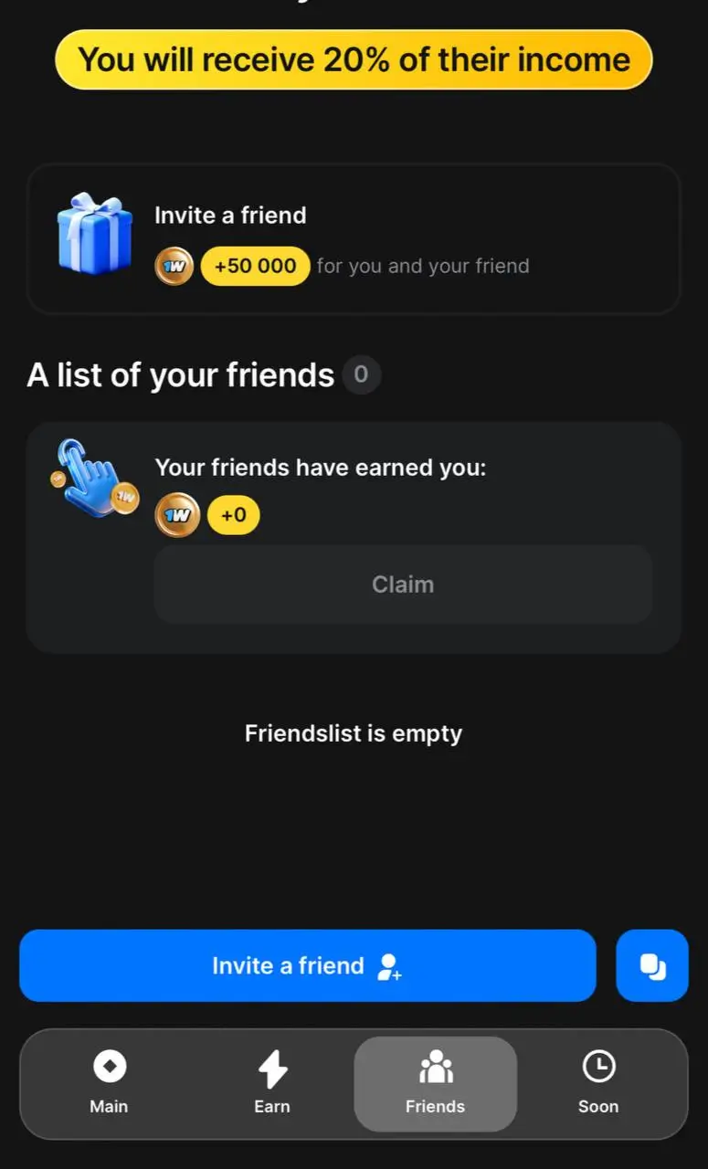 Invite friends to 1win affiliate program